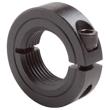 CLIMAX METAL PRODUCTS 1 1/2"-6 ID Split Threaded Collar, Stl, Bo ISTC-150-06